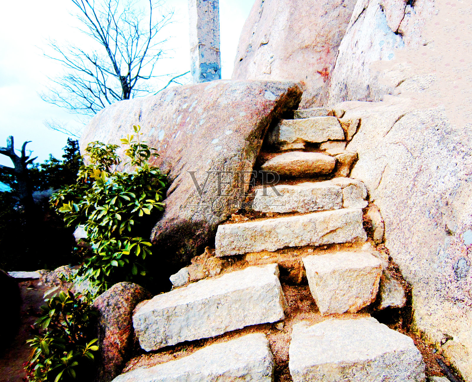 岩石在Miyajima17照片摄影图片