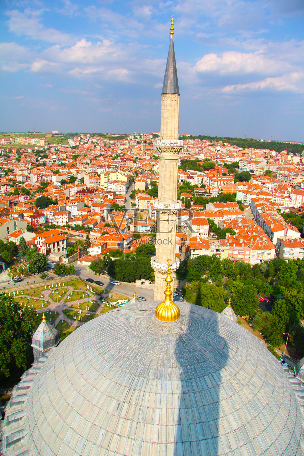 塞利米耶清真寺，埃迪尔内，土耳其照片摄影图片