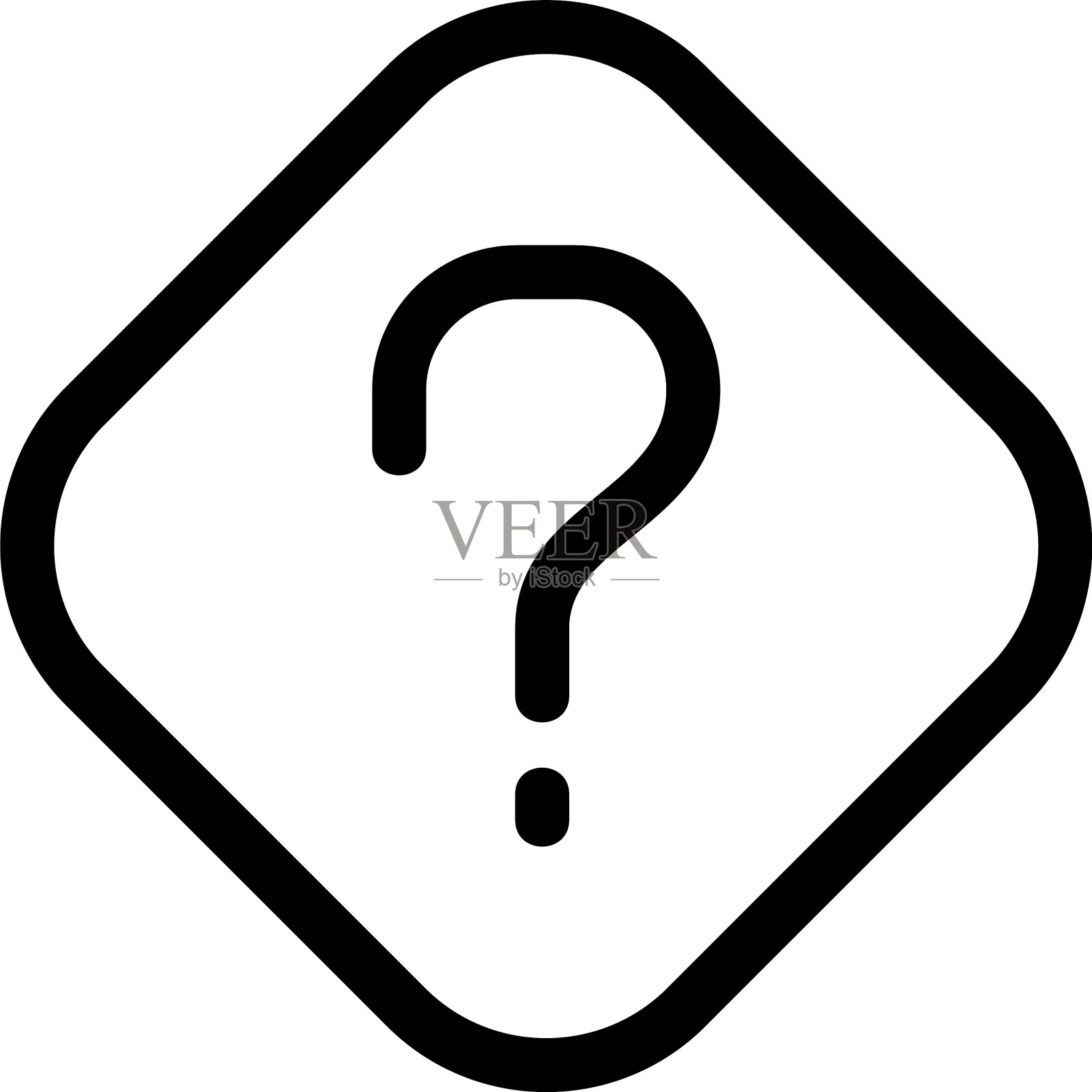 帮助图标或标志孤立符号符号插画图片素材