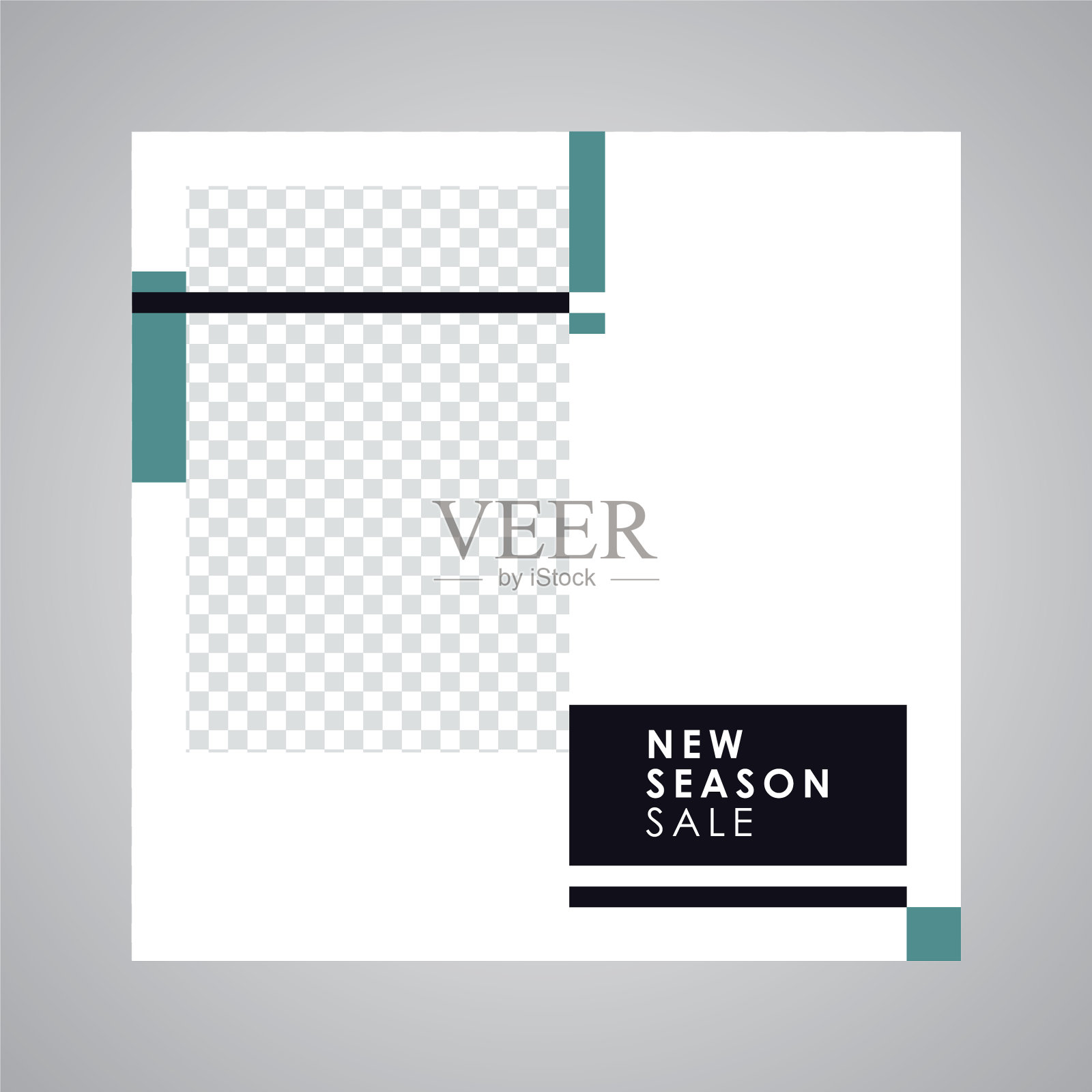 社交媒体模板设计模板素材