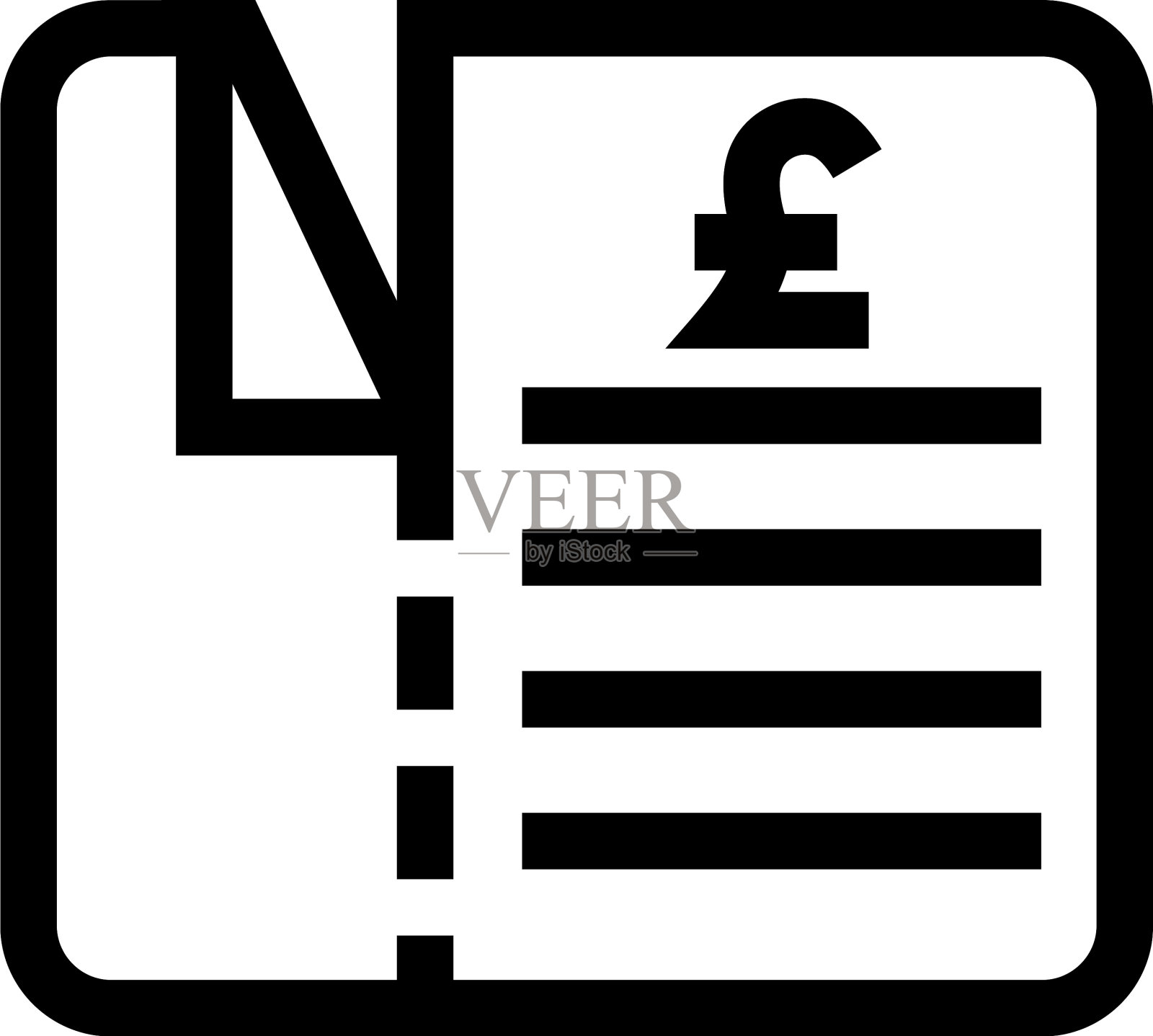 代金券图标或标志孤立标志符号插画图片素材