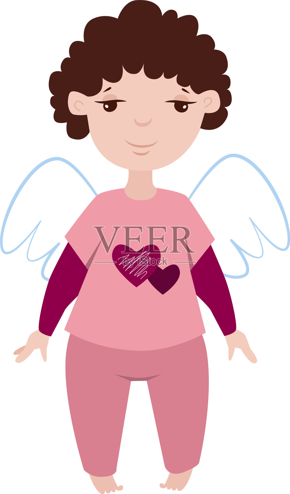 小天使设计元素图片