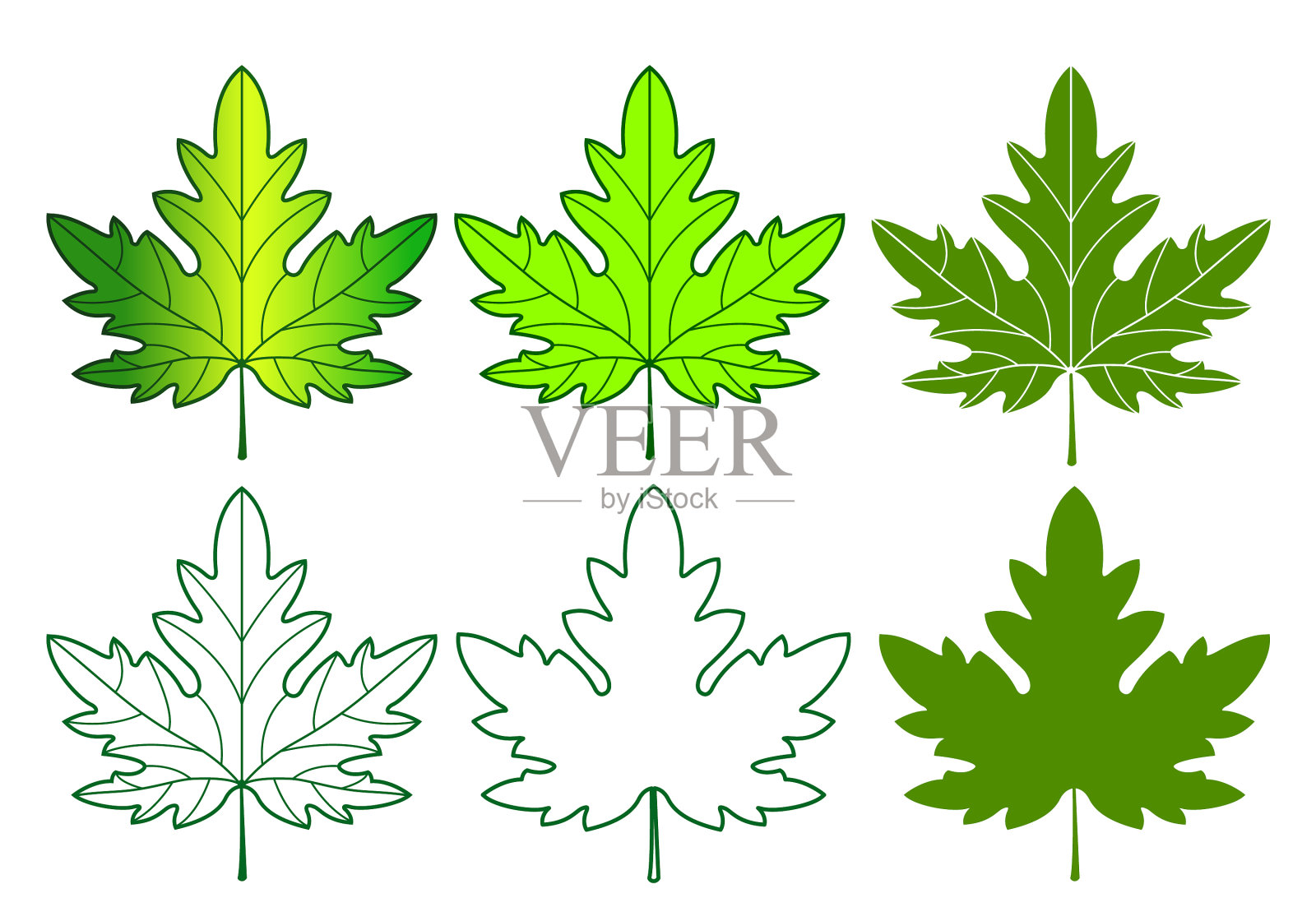 枫叶集设计元素图片