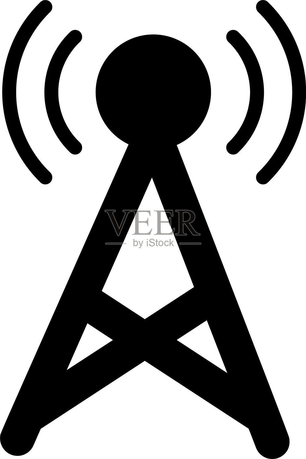 wifi天线插画图片素材