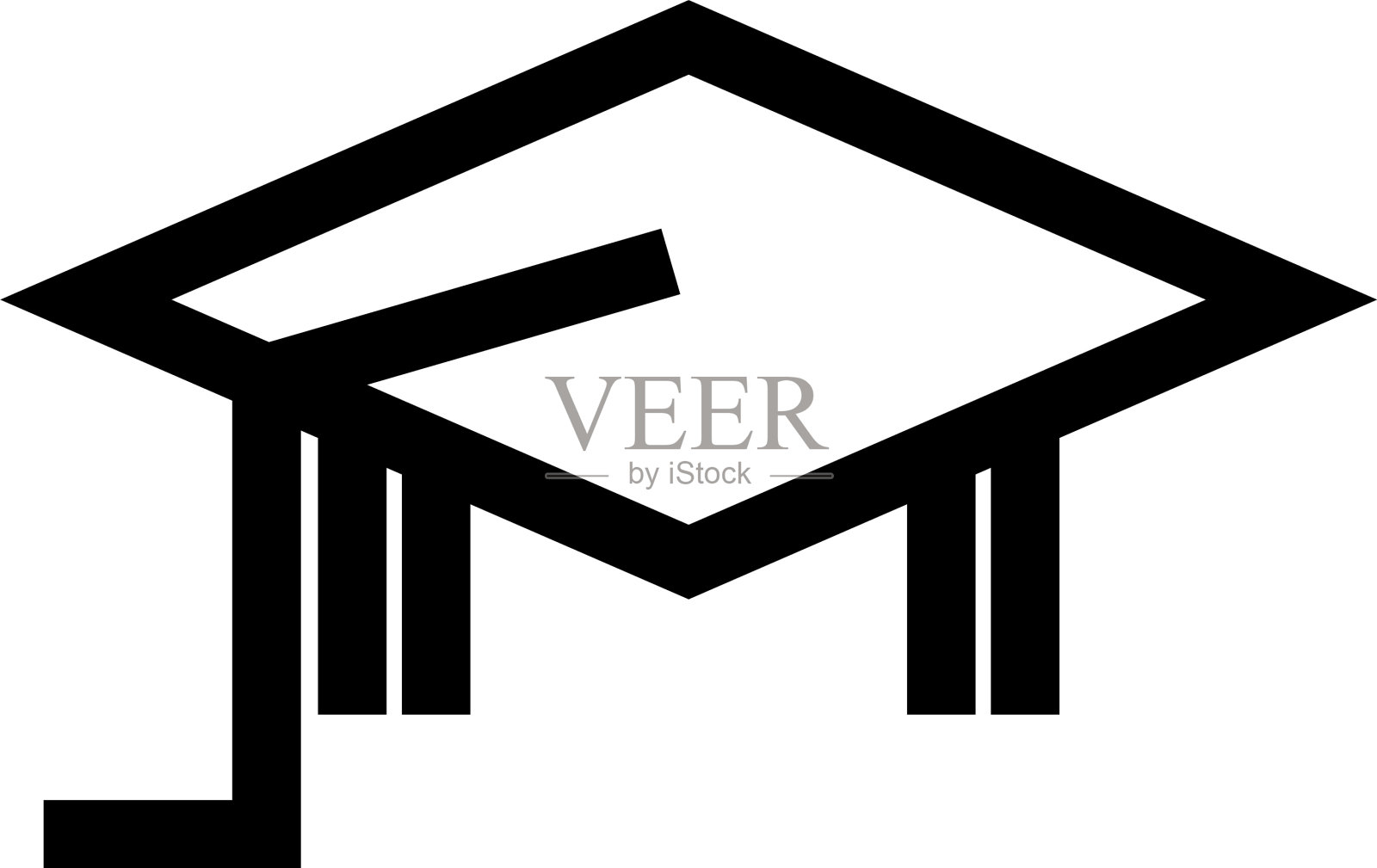 教育标志或标志孤立标志符号插画图片素材