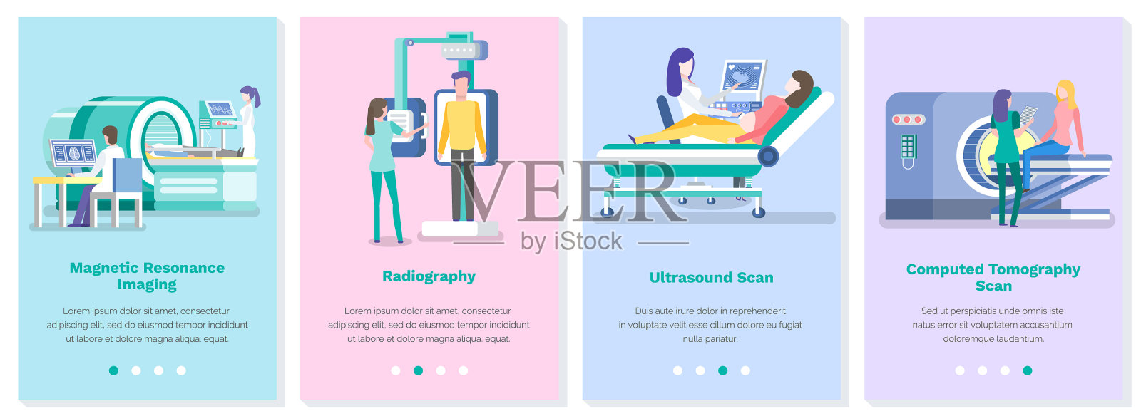 一个关于主题诊断的集合设计模板素材