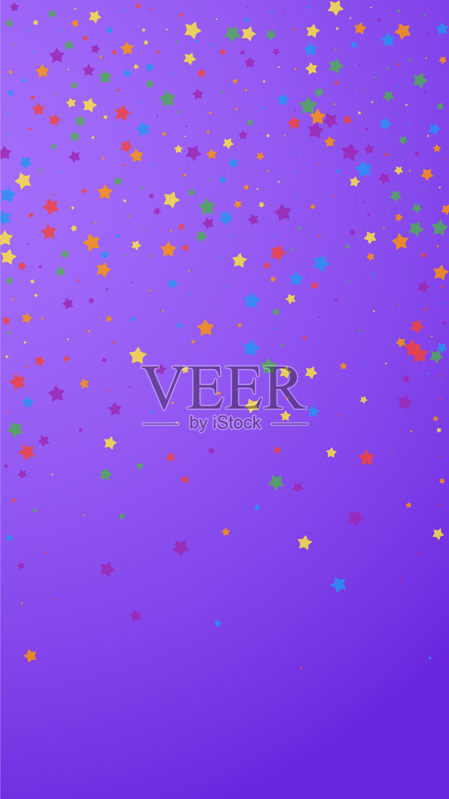 节日显赫的五彩纸屑庆祝星joyou插画图片素材