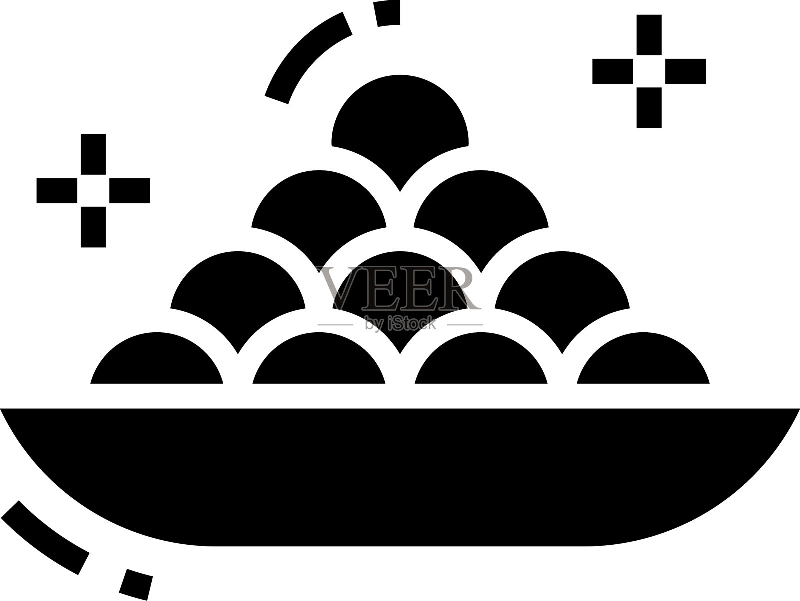 祈祷垫插画图片素材