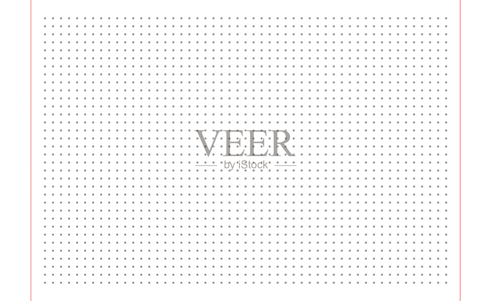 网格纸在白色背景上虚线网格插画图片素材