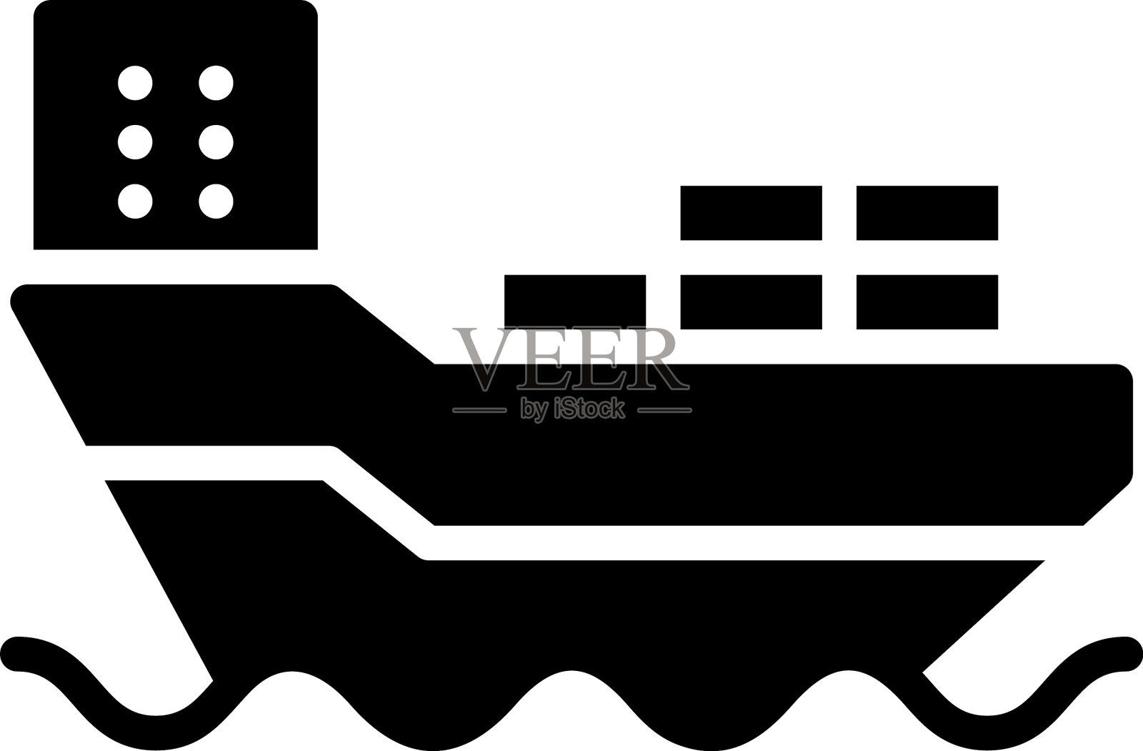 货船插画图片素材