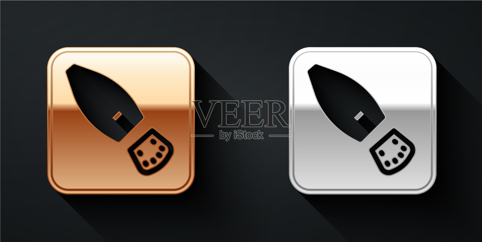 金和银人类脚印鞋图标图标素材