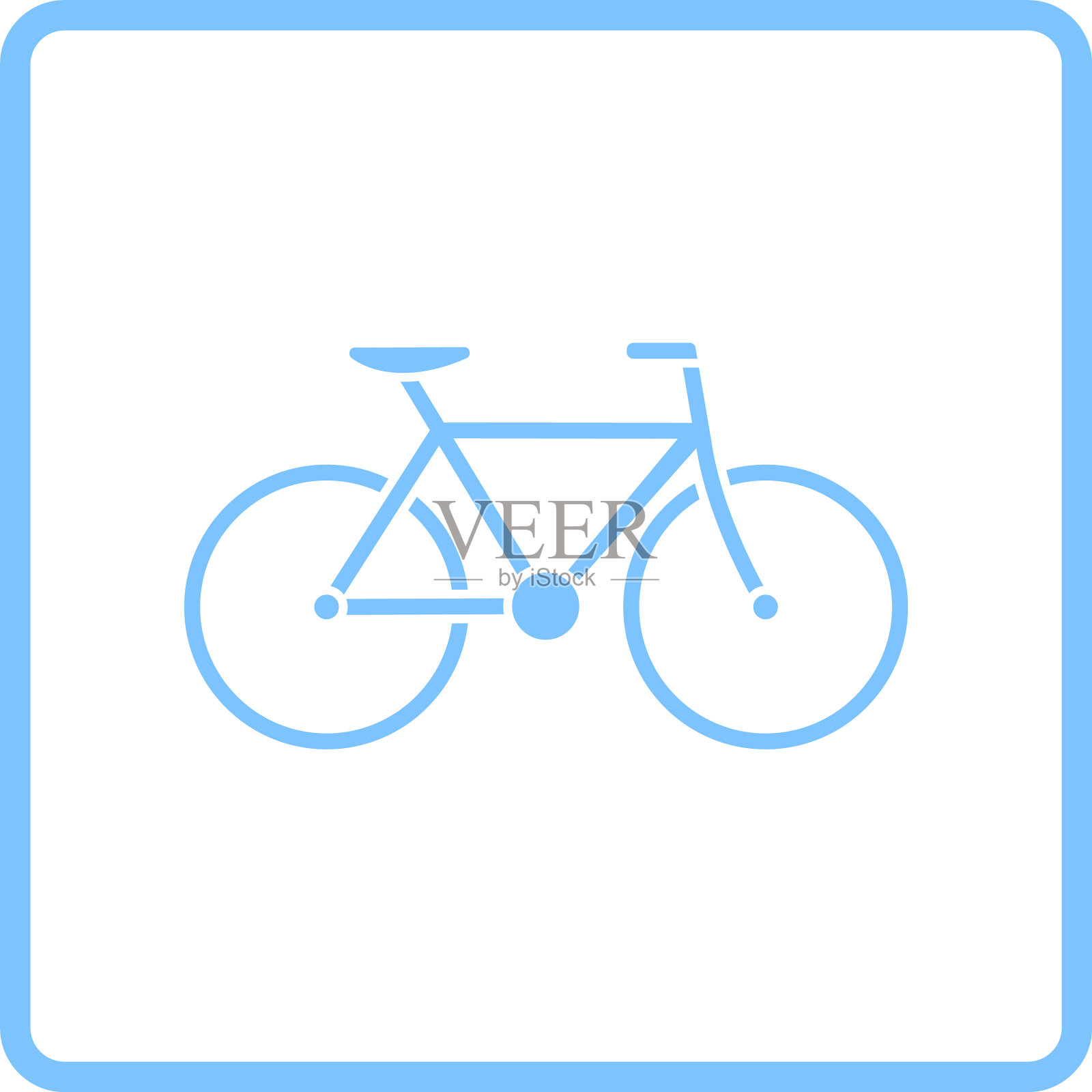 自行车图标图标素材