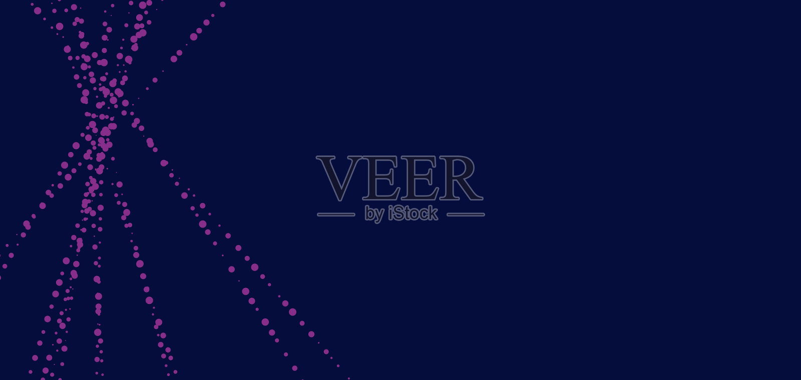 由抽象图形组成的点和线插画图片素材