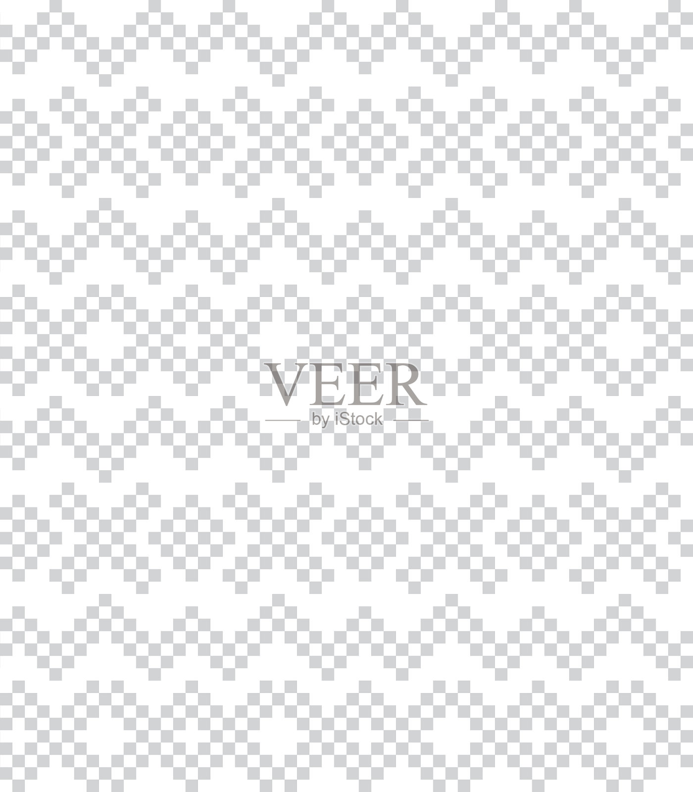 黑色和白色圣诞集市岛无缝插画图片素材