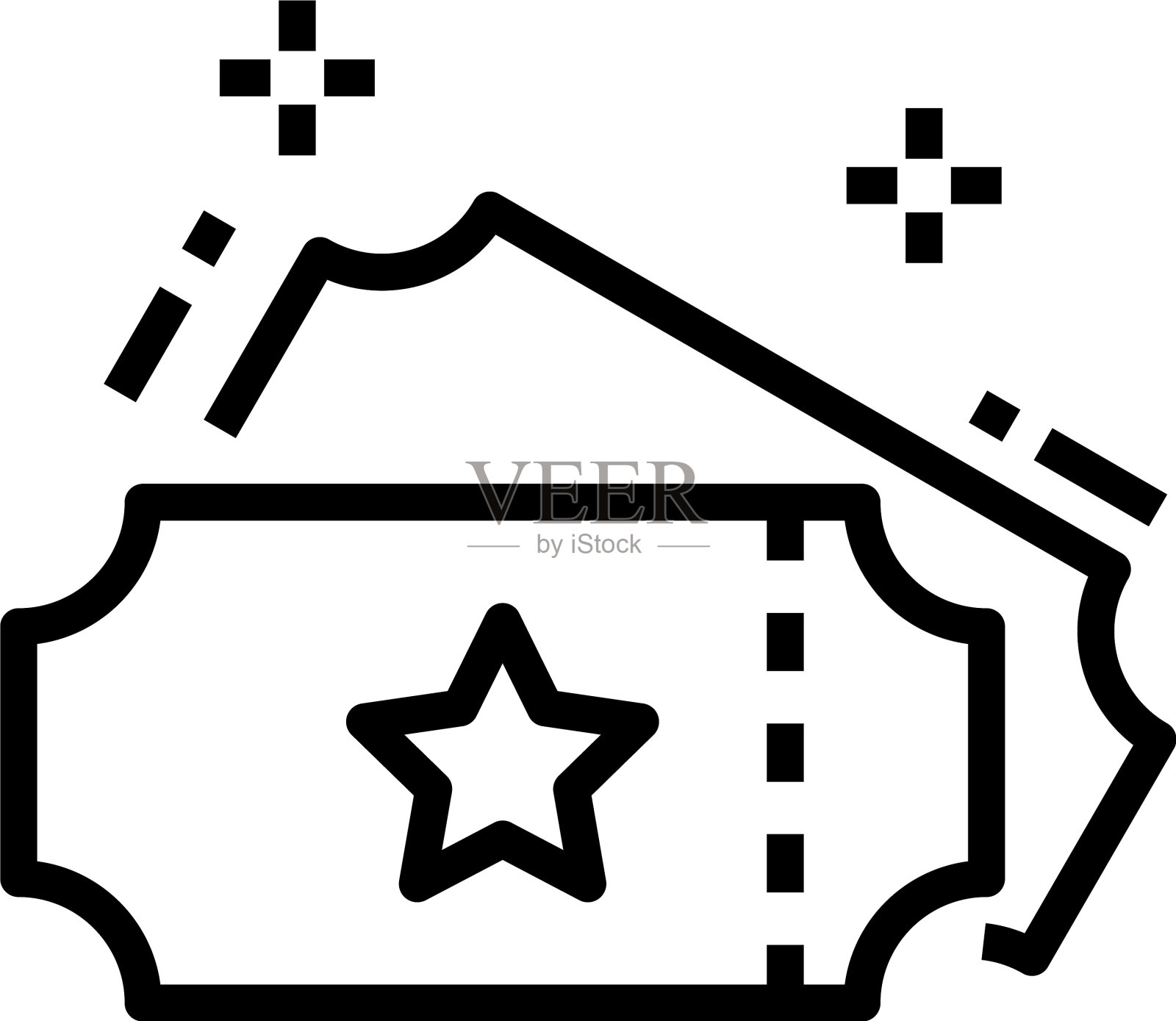 票插画图片素材