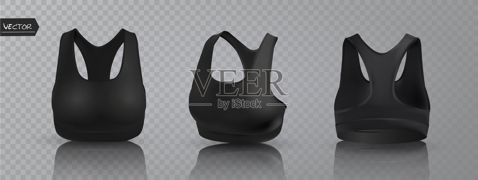 妇女运动黑色好插画图片素材