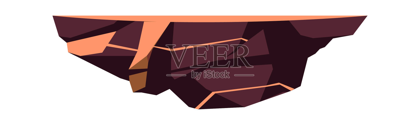 石游戏岛为gi卡通岛插画图片素材