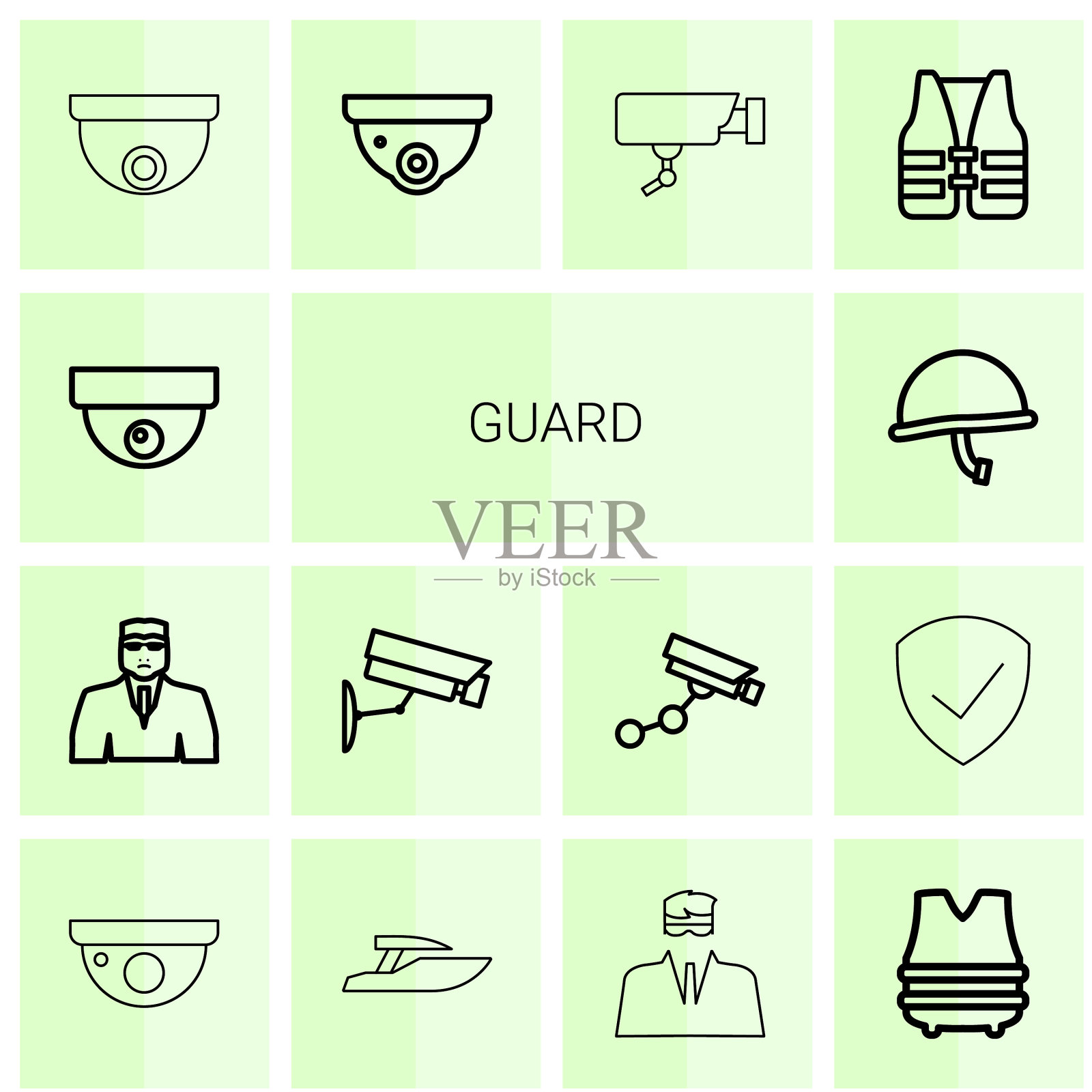 14警卫队图标图标素材