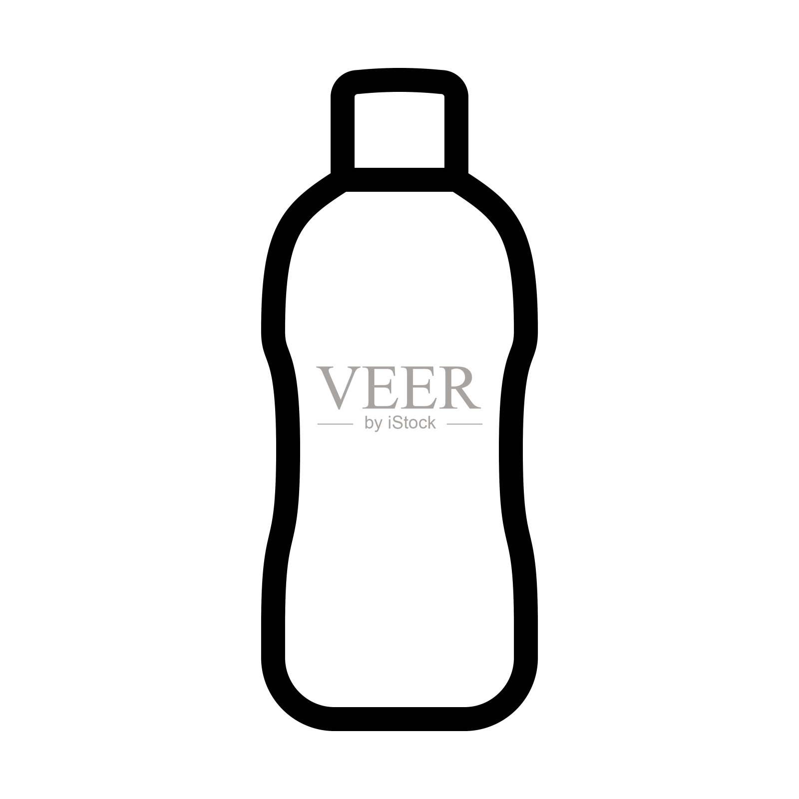 水瓶的图标插画图片素材