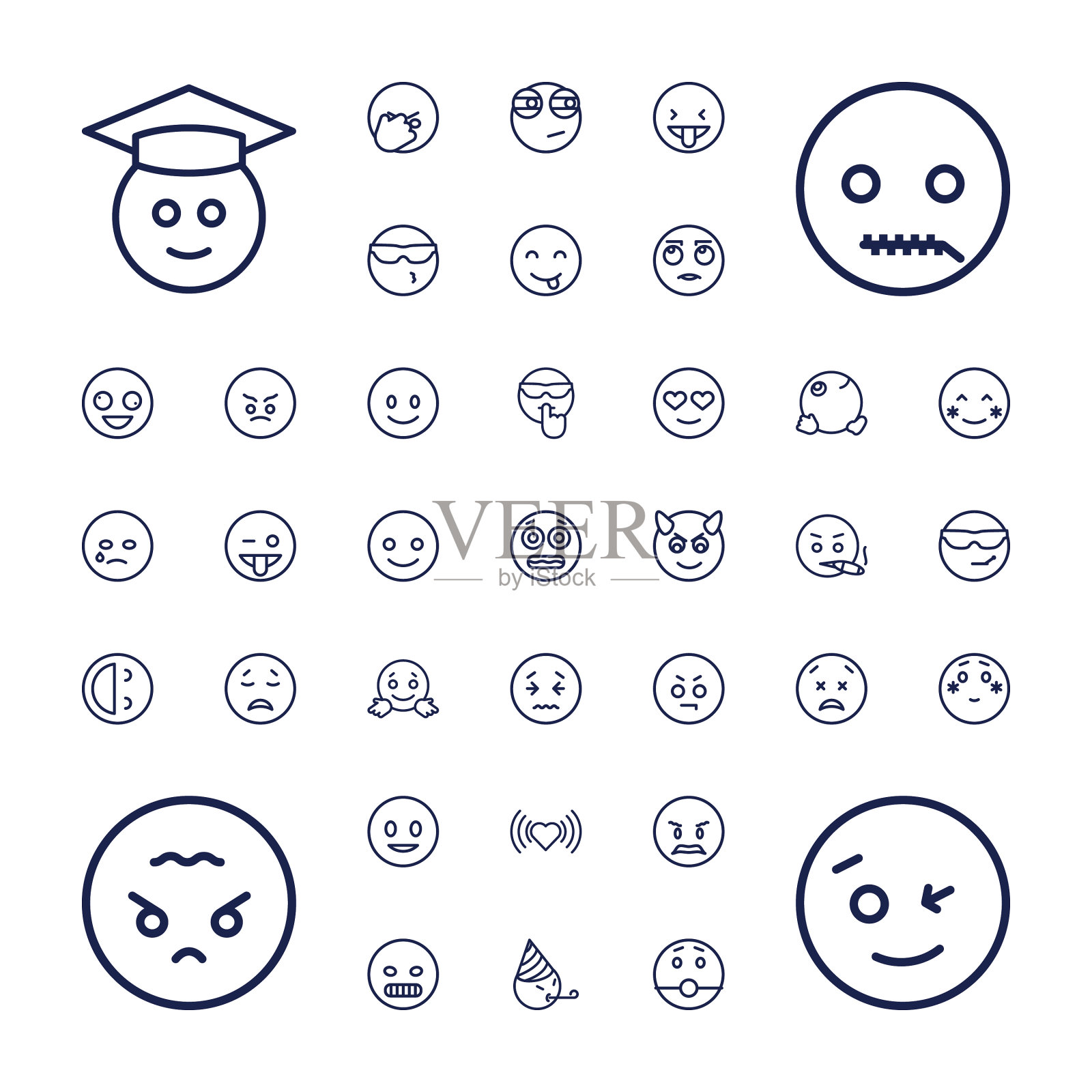 情感图标图标素材