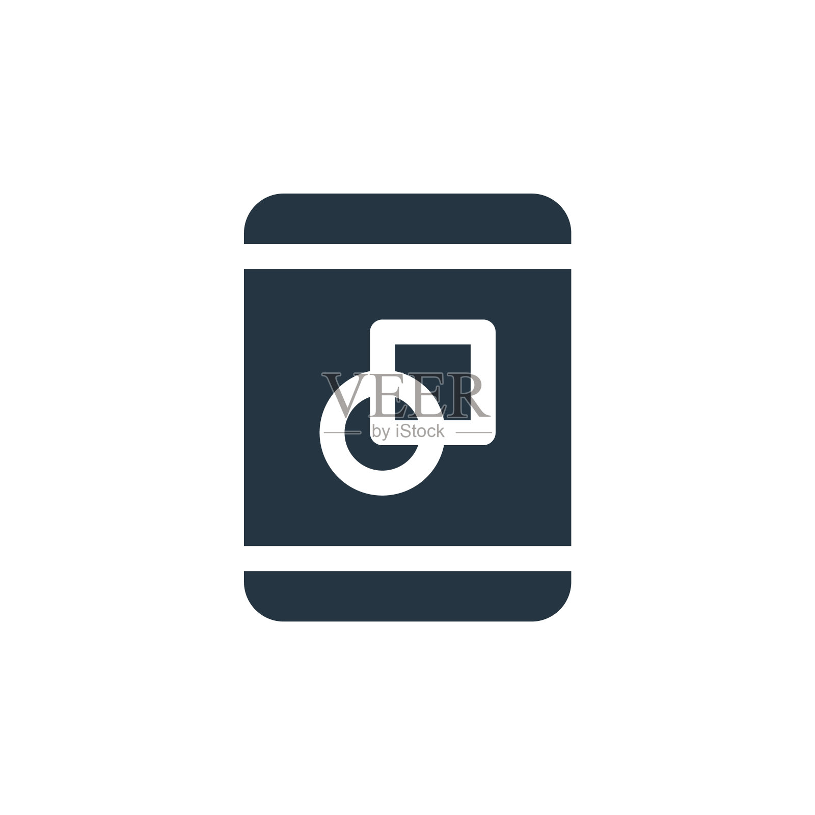 平板电脑图标。字形平板图标用于网站设计和移动，应用程序开发，打印。平板图标从填充图形设计集合孤立的白色背景。图标素材