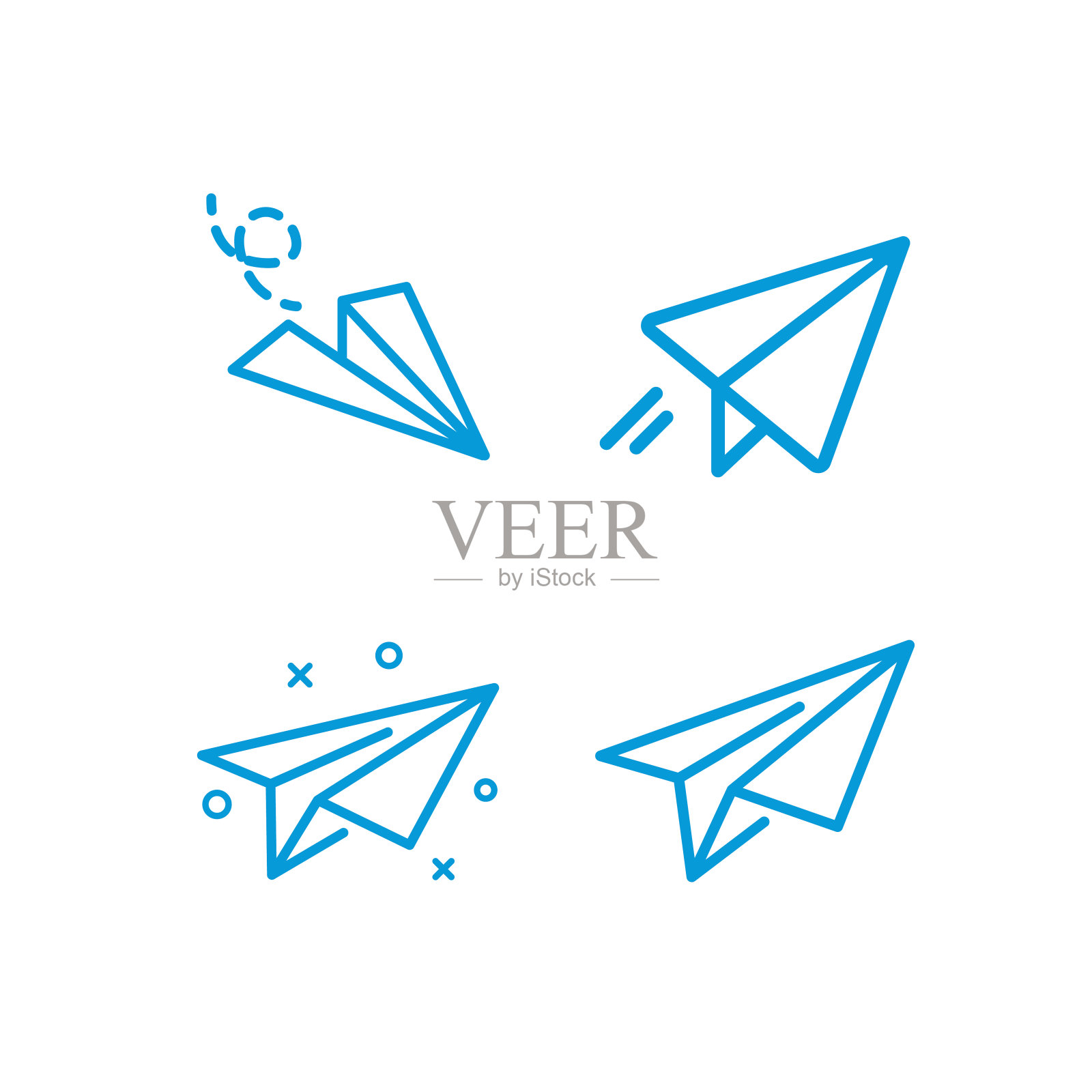 发送消息行图标集。邮件图标素材