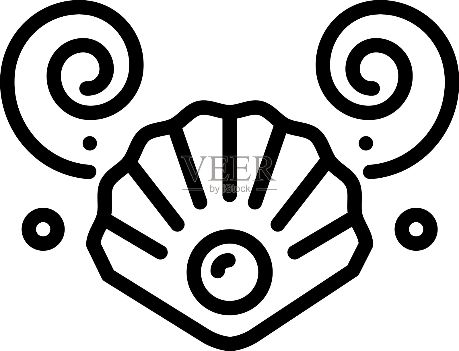 壳牌插画图片素材