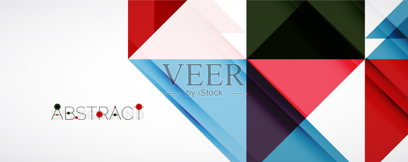 几何抽象背景技术色彩插画图片素材