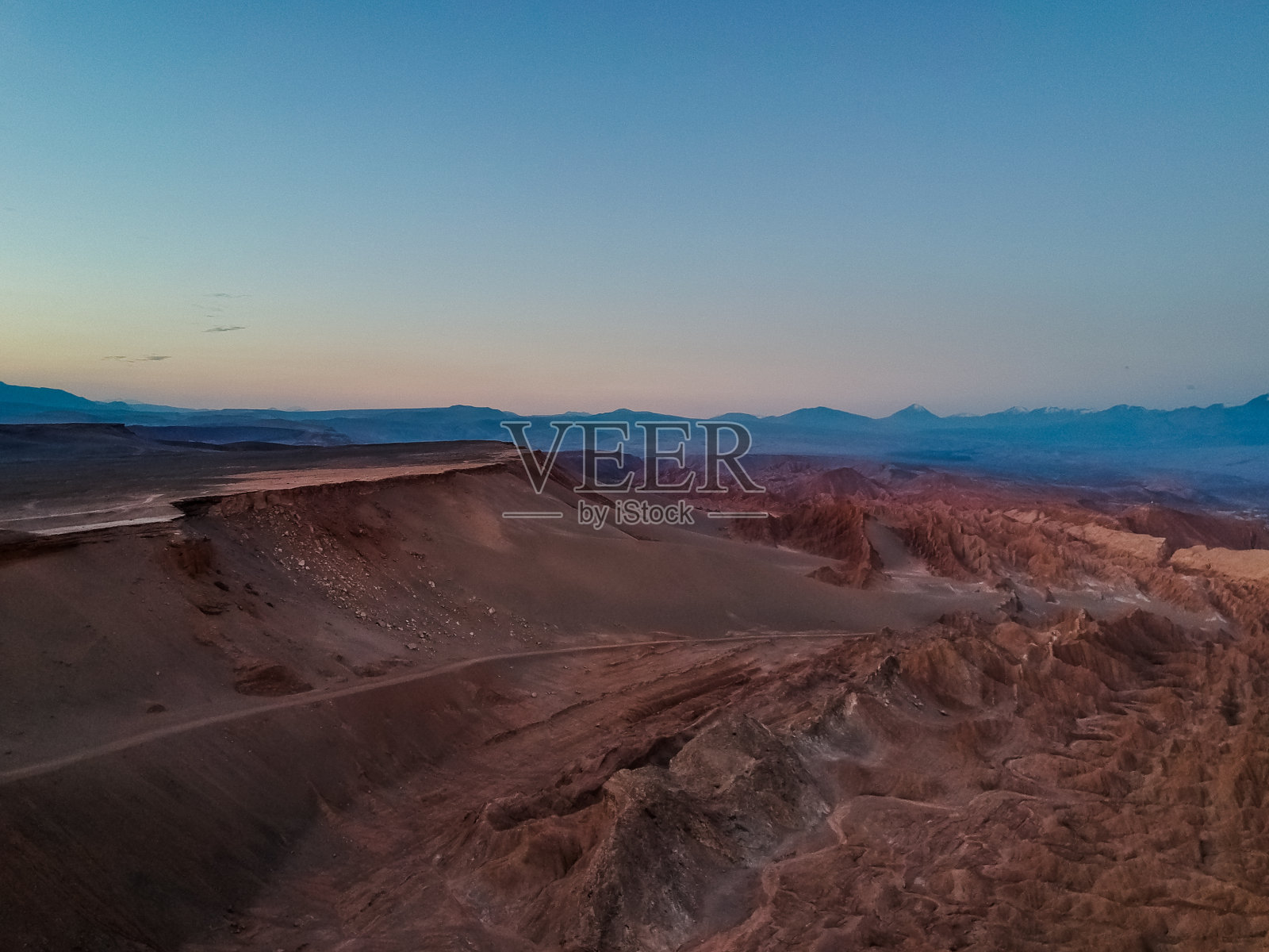 南美洲，玻利维亚，智利的沙漠景观照片摄影图片