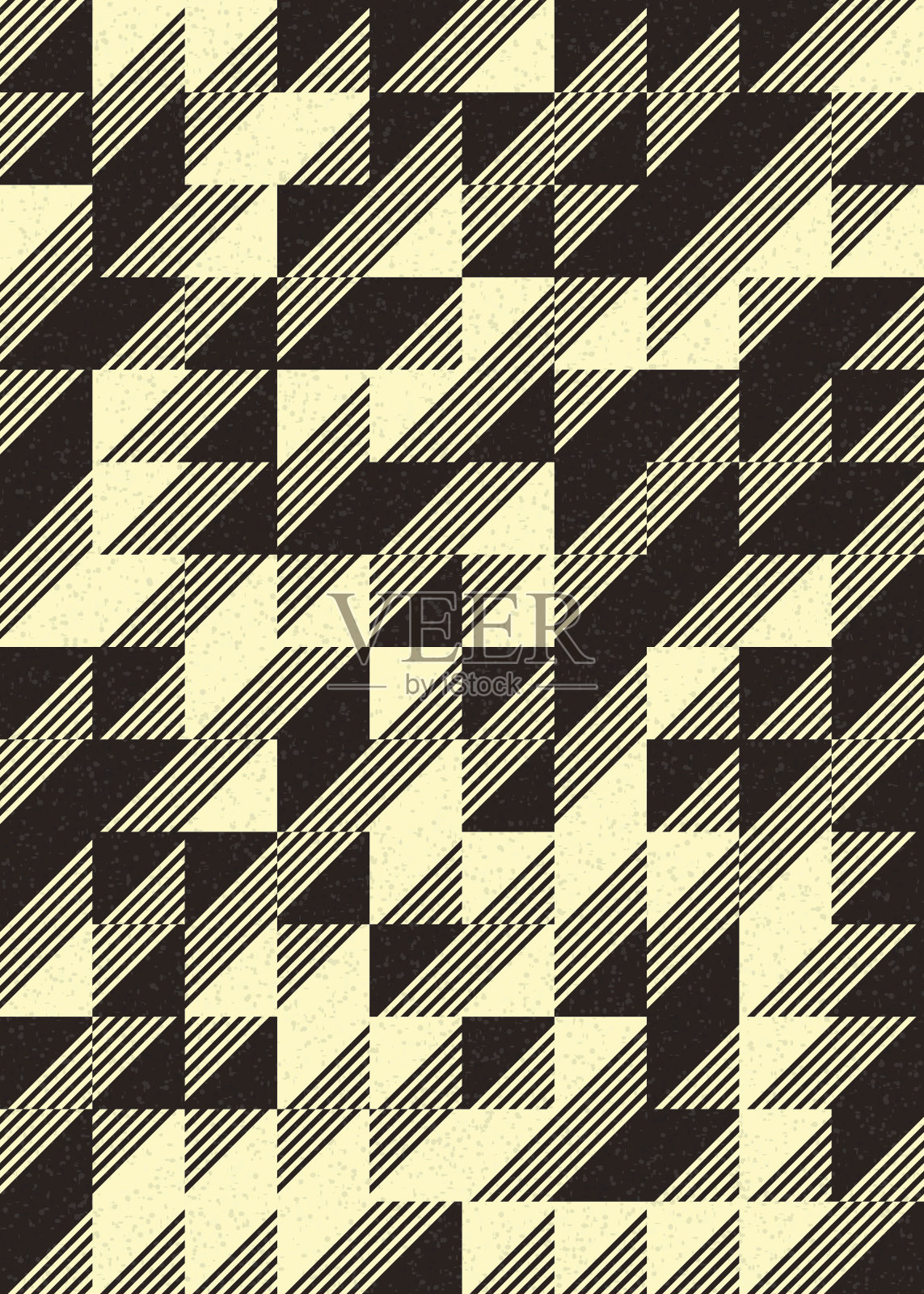 抽象几何图形生成计算艺术插图插画图片素材