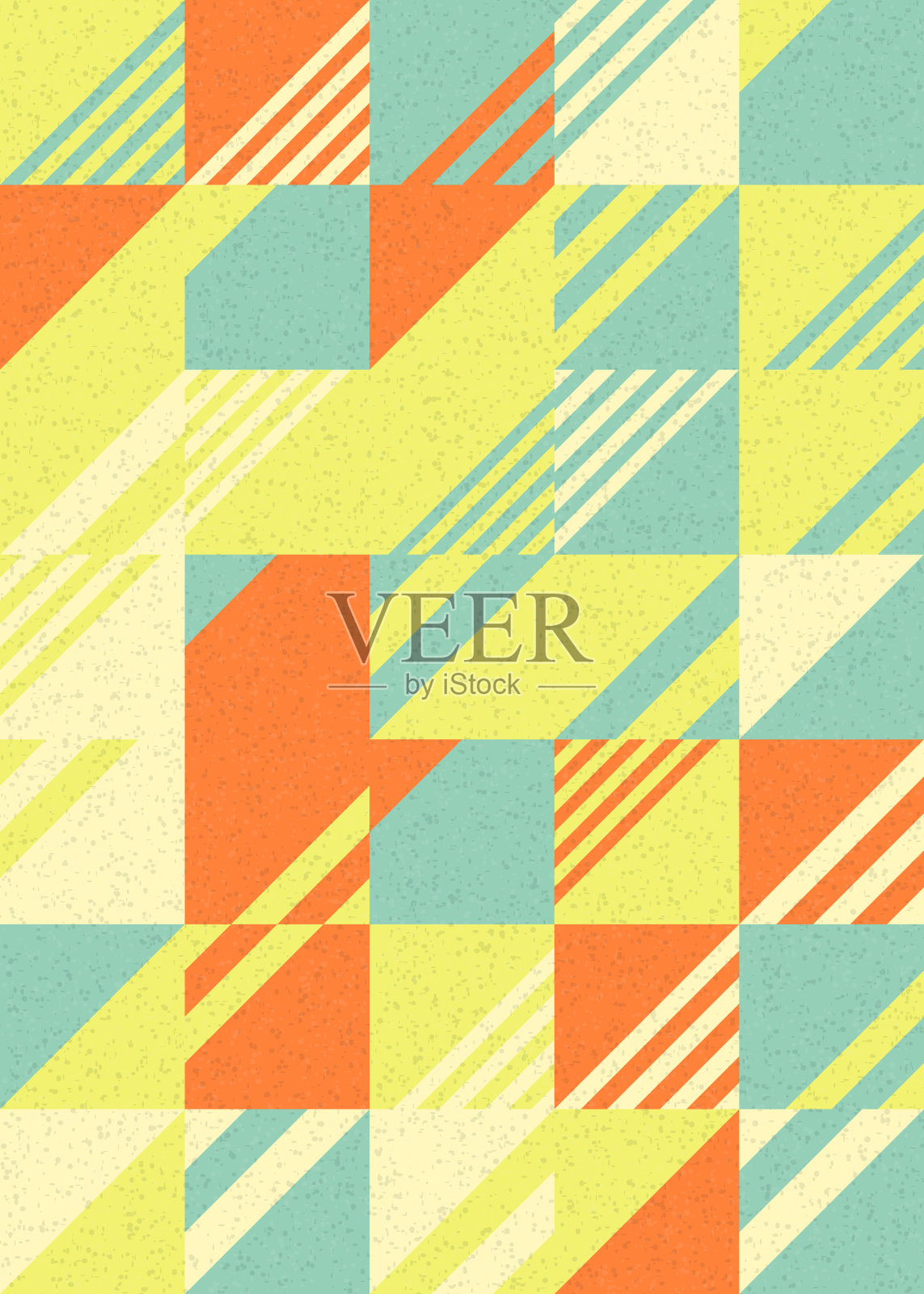 抽象几何图案生成计算艺术插图插画图片素材