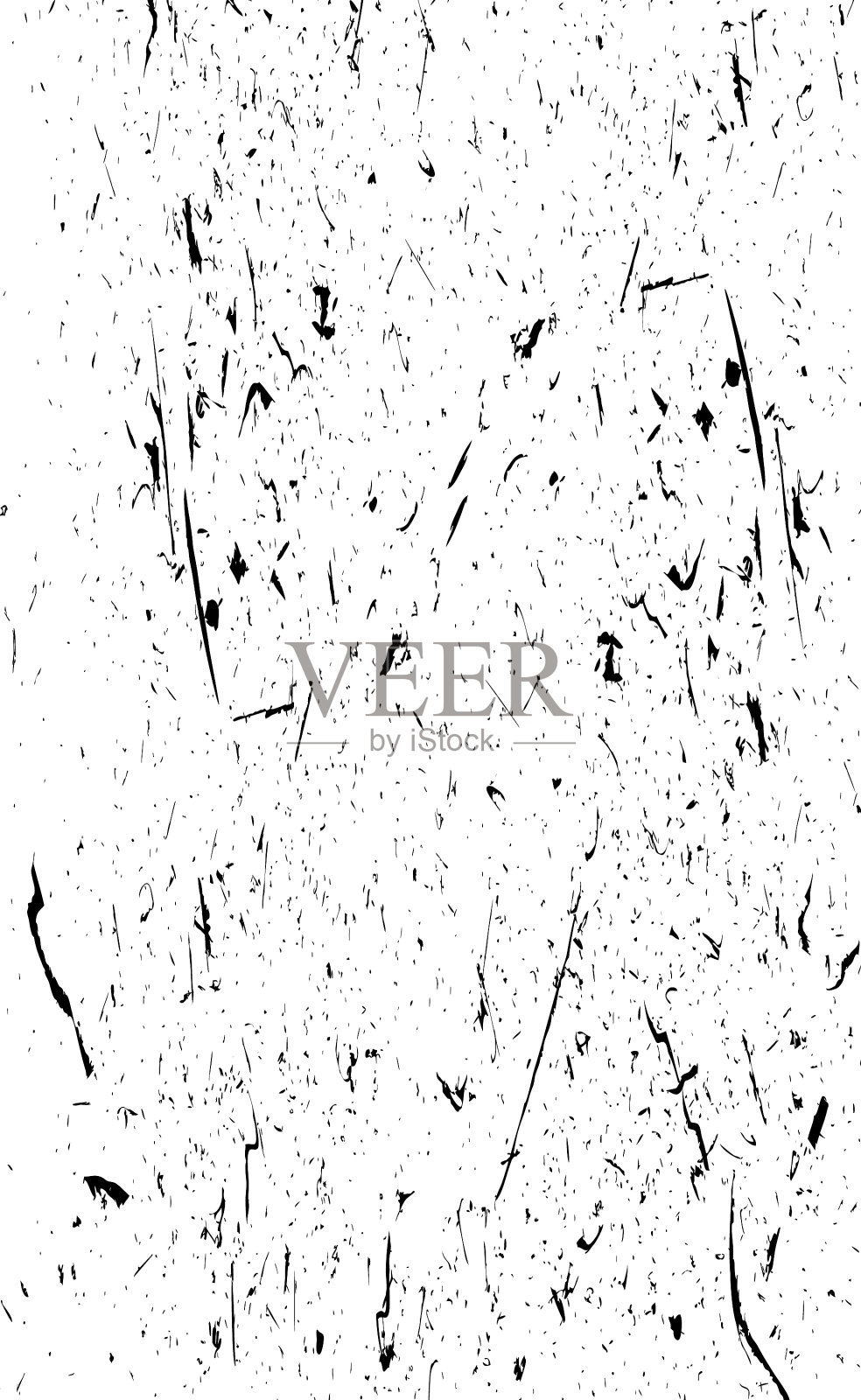 白色背景上的黑线和黑点插画图片素材