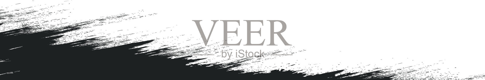 白色背景上的黑线和黑点插画图片素材