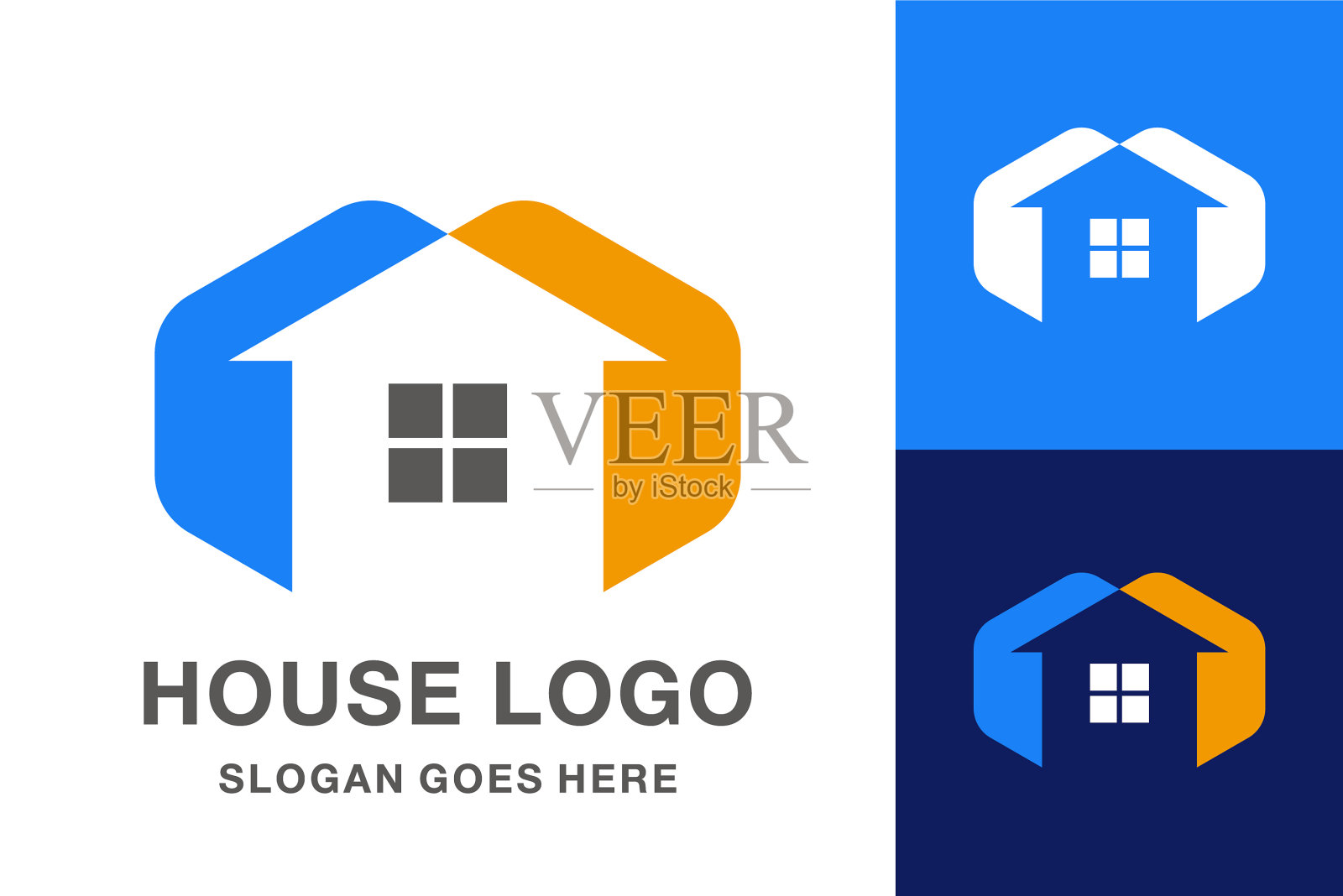 建筑房屋标志建筑可编辑插画图片素材