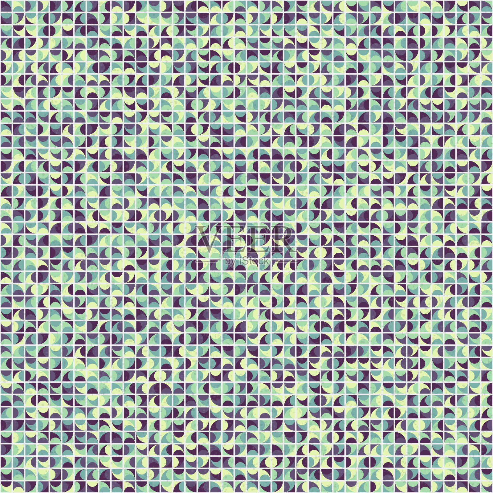 抽象几何图案生成计算艺术插图插画图片素材