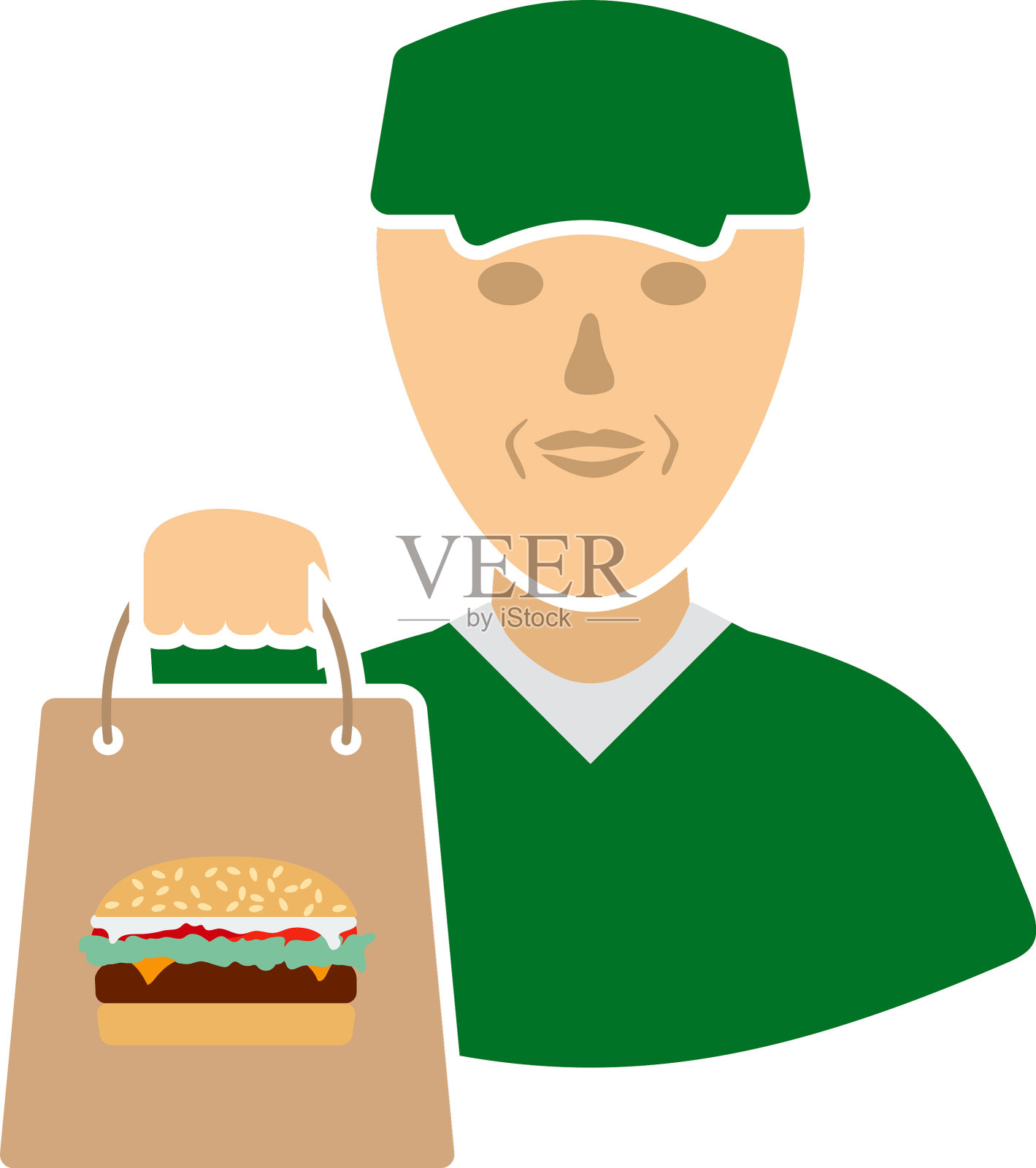 食品外卖图标设计元素图片