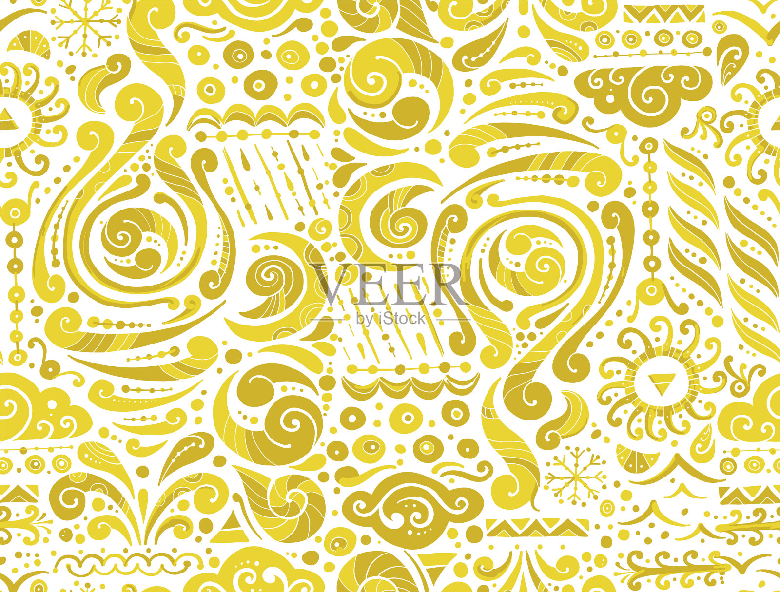 四元素概念空气设计背景插画图片素材