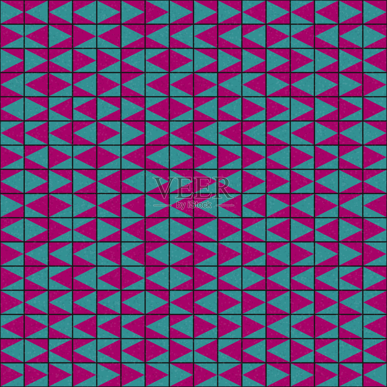 抽象几何图案生成计算艺术插图插画图片素材