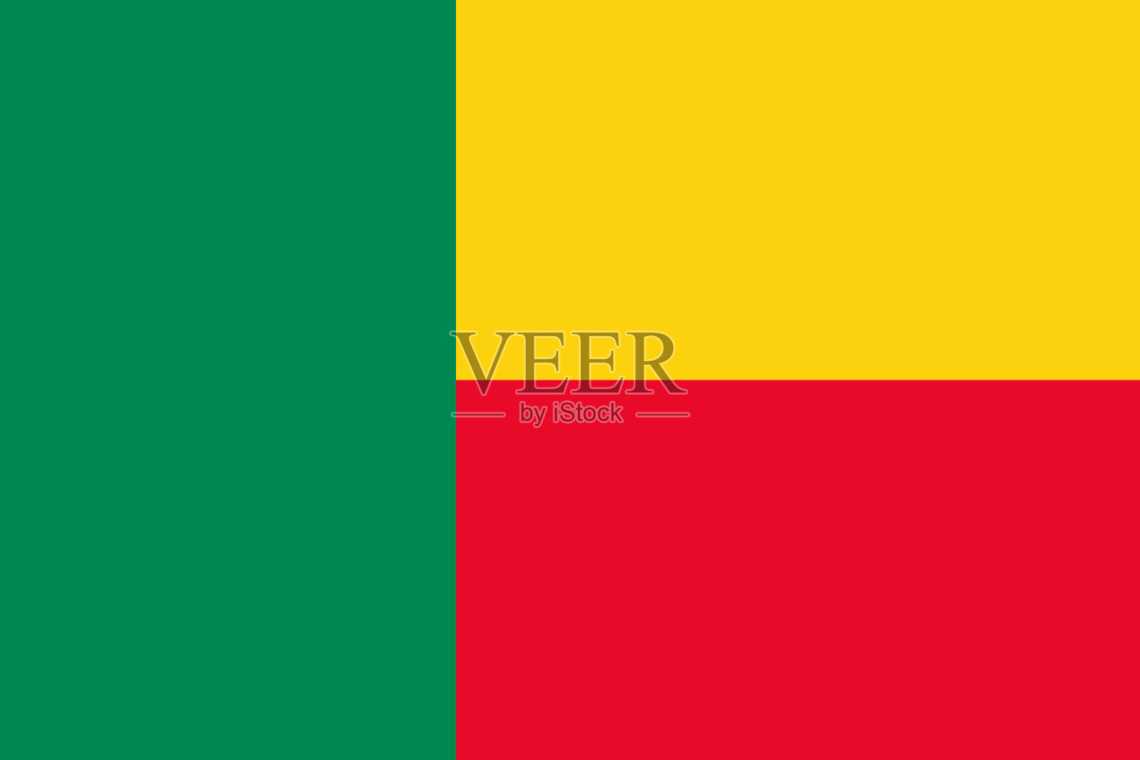 国旗贝宁插画图片素材