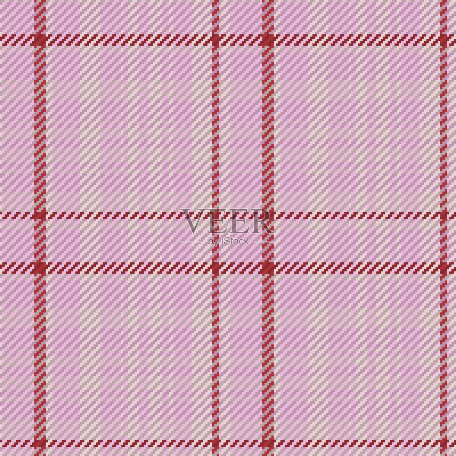 无缝图案苏格兰格子呢格子插画图片素材