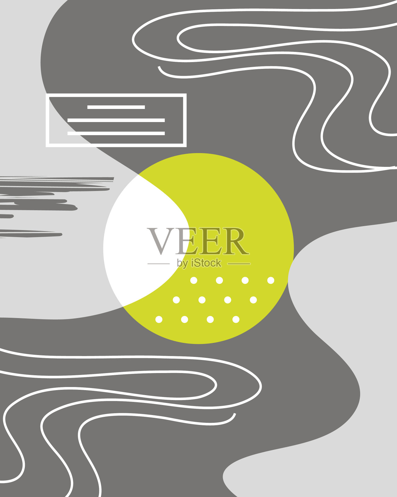 抽象几何模板设计模板素材