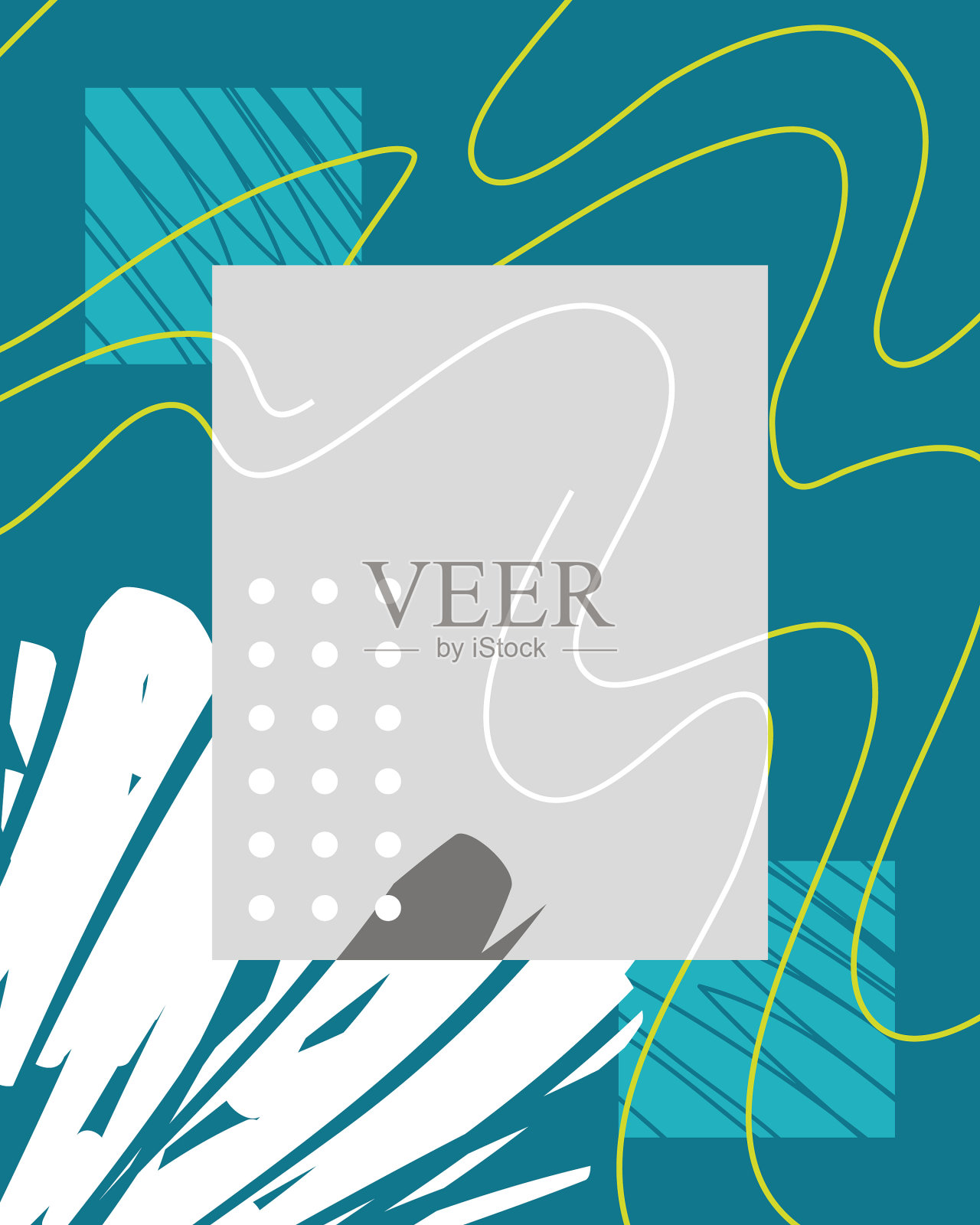 抽象的封面模板设计模板素材