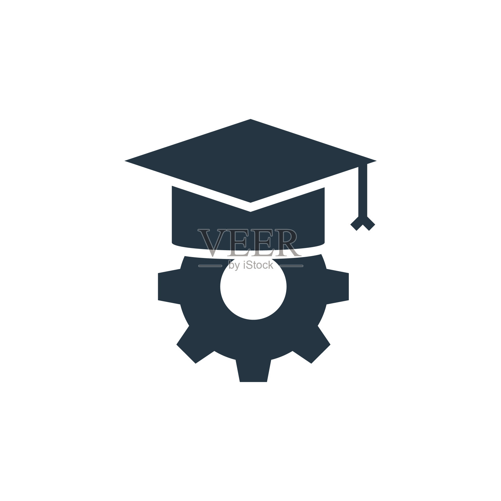 学习图标。字形学习图标用于网站设计和移动，应用程序开发，打印。学习图标从填充业务集合孤立的白色背景。图标素材