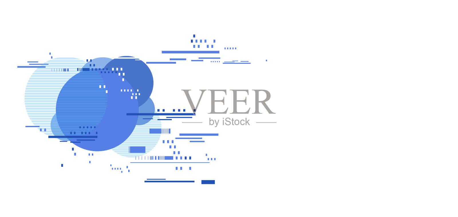 抽象的技术背景和简单的对象设计元素图片