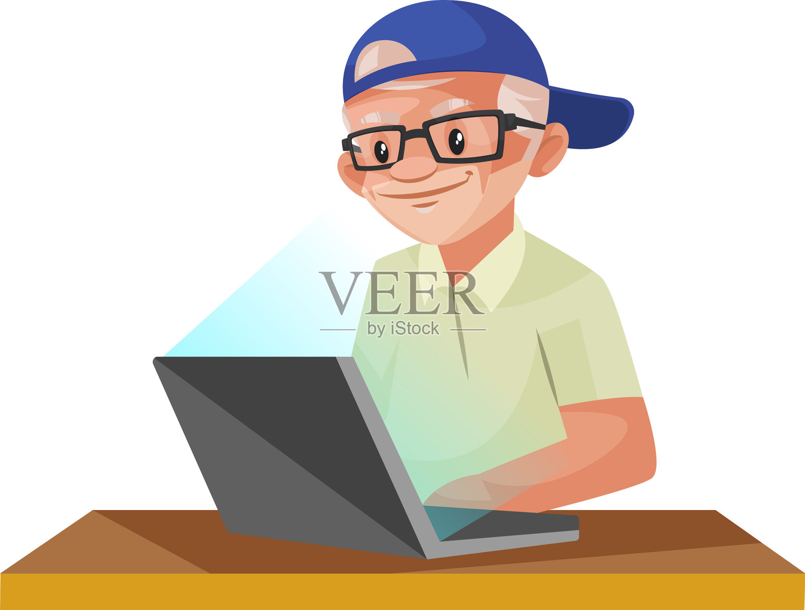 男人的卡通人物设计元素图片