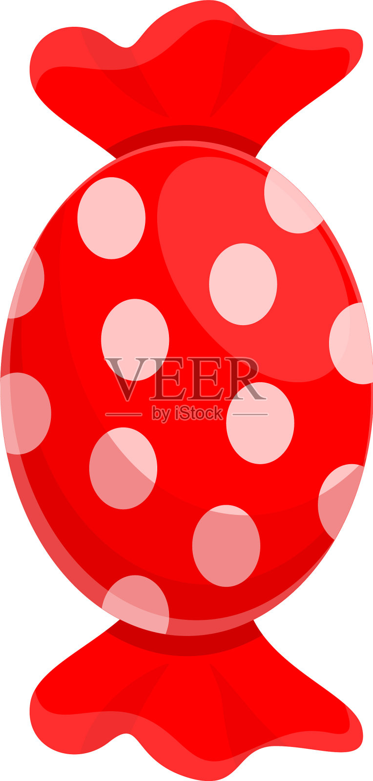 圣诞糖果图标卡通风格设计元素图片