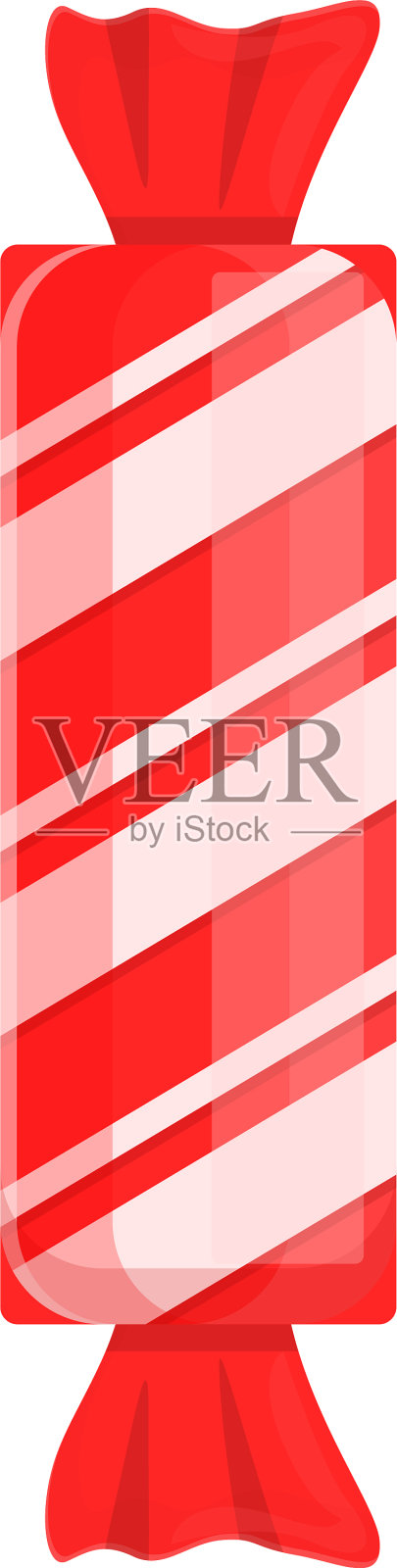 糖果零食图标卡通风格设计元素图片