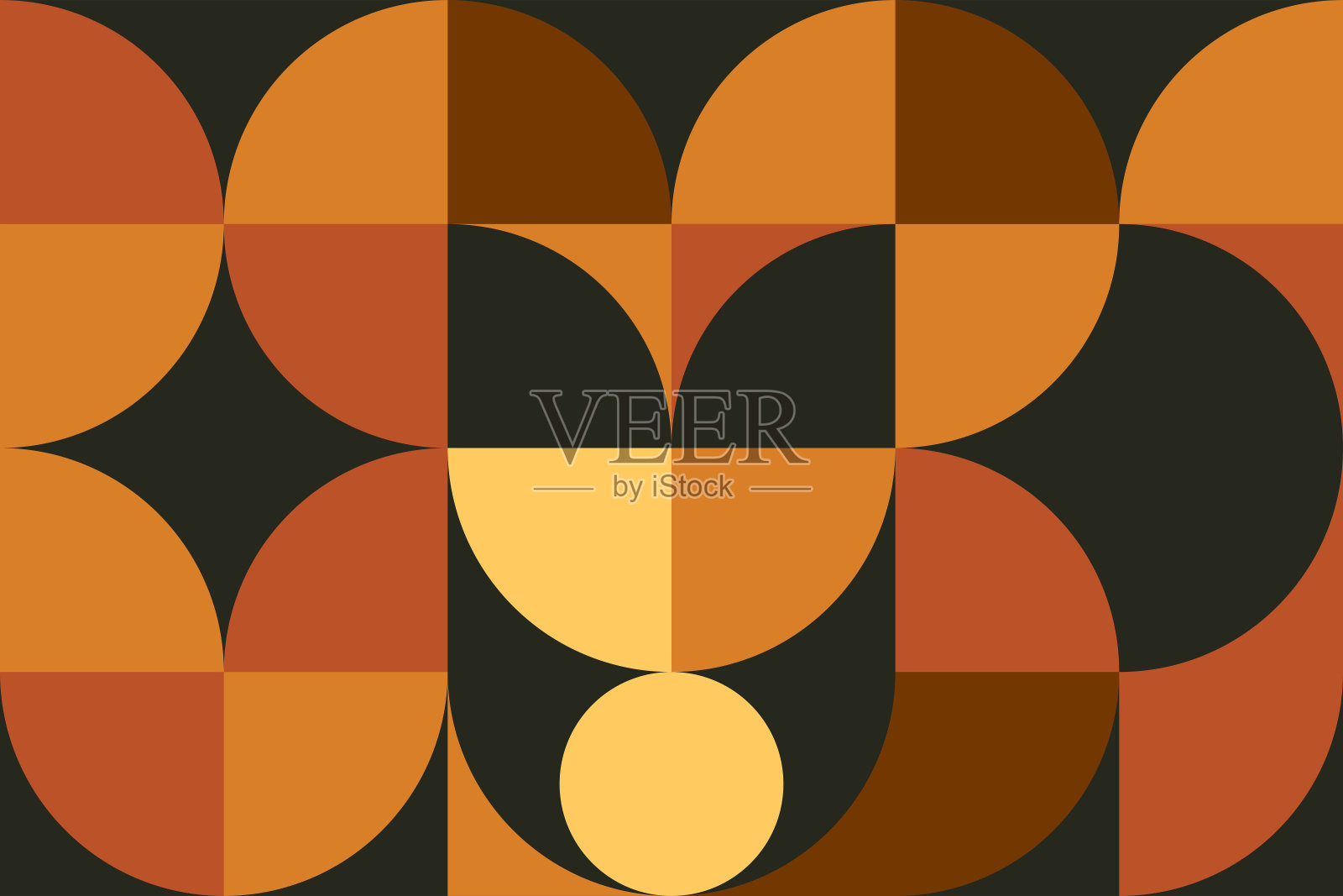 几何极简墙壁艺术与简单的形状背景。抽象的最小图案设计海报，网页横幅，展示，包装。插画图片素材