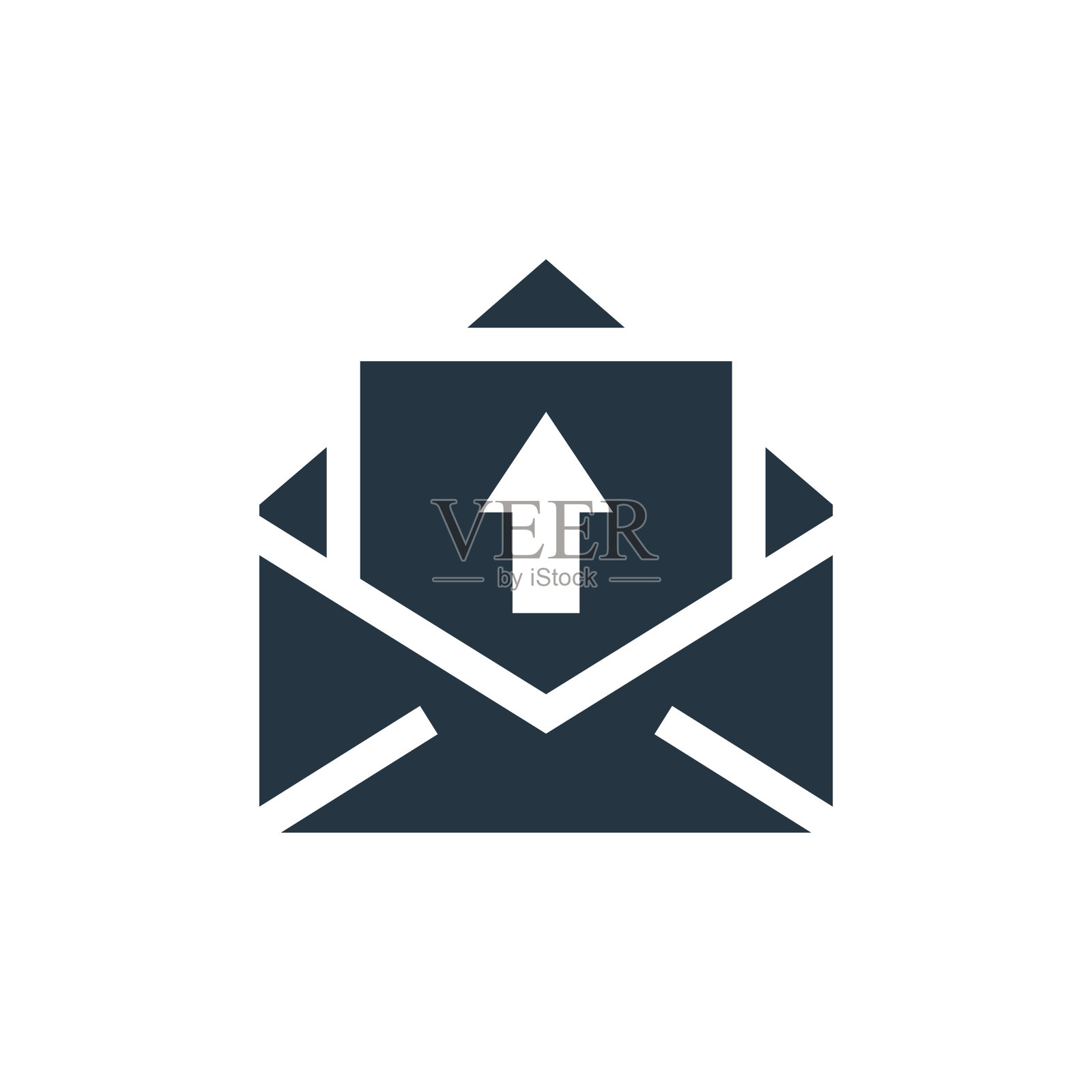 电子邮件图标。字形电子邮件图标，用于网站设计和移动，应用程序开发，打印。电子邮件图标从填充的工作提升收集孤立的白色背景。图标素材