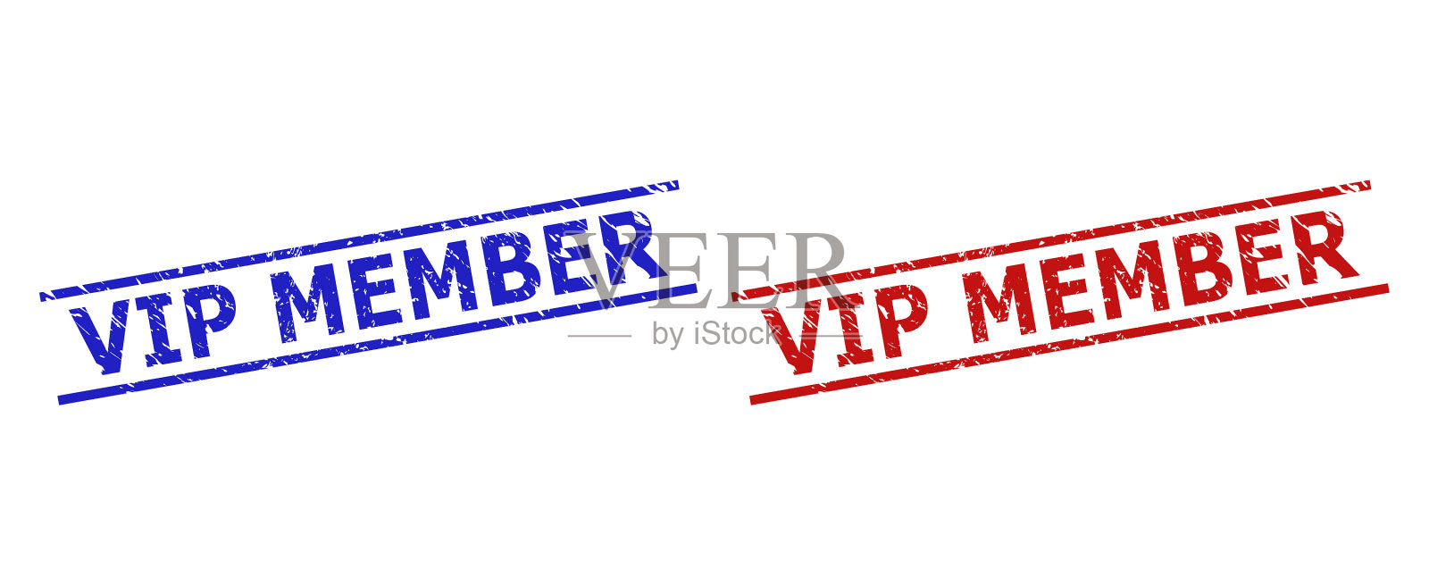 VIP会员水印，表面有腐蚀插画图片素材